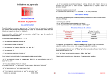 couverteur Initiation au Japonais