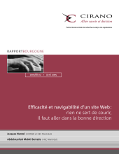 couverteur Efficacite et navigabilite d'un site web