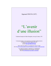 couverteur L'avenir d'une illusion