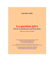 couverteur La question juive