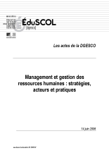 couverteur Management et gestion des ressources humaines