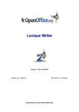 couverteur Lexique Writer