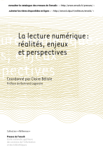 couverteur La lecture numerique: realite, enjeux et perspectives 