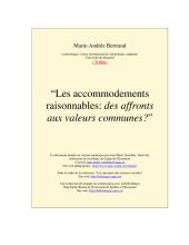 couverteur Les accommodements raisonnables