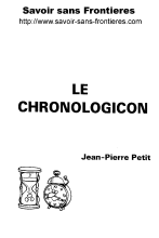 couverteur Le chronologicon