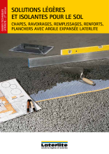 couverteur Solutions legeres et isolantes pour le sol