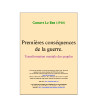 couverteur Premieres consequences de la guerre