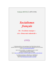 couverteur Socialismes francais