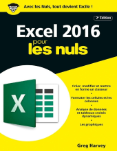 couverteur Excel 2016 pour les Nuls poche, 2e édition (POCHE NULS) (French Edition)