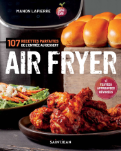 couverteur Air Fryer. 107 recettes parfaites de l'entrée aux desserts