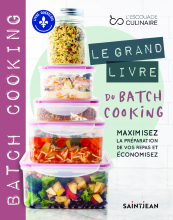 couverteur Le grand livre du batch cooking: Maximiser la préparation de vos repas et économisez