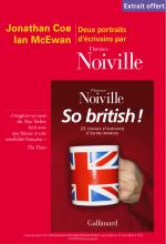 couverteur So British ! - Deux portraits d'écrivains par Florence Noiville