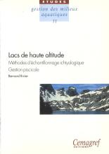 couverteur Lacs de haute altitude. Méthodes d'échantillonnage ichtyologique. Gestion piscicole