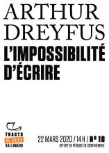 couverteur Tracts de Crise (N°10) - L'impossibilité d'écrire