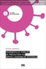 couverteur Tourments et principe de précaution vus depuis l'Assemblée nationale