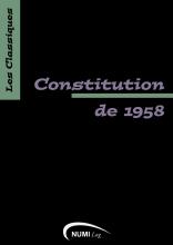 couverteur Constitution de 1958