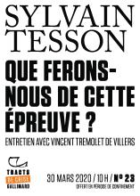 couverteur Tracts de Crise (N°23) - Que ferons-nous de cette épreuve ?