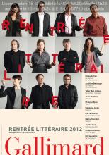 couverteur EXTRAITS - La rentrée littéraire Gallimard 2012